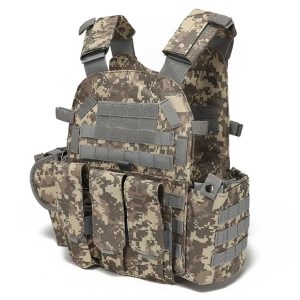 Nylon Tactical Vest MC Camo