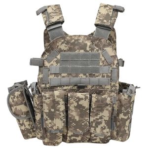 Nylon Tactical Vest MC Camo