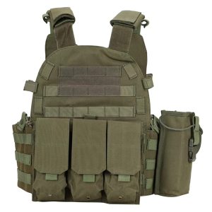 Nylon Tactical Vest MC Camo