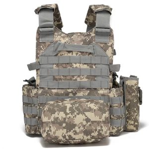 Nylon Tactical Vest MC Camo