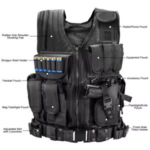 Multi-Pocket Swat Army Tactical Vest