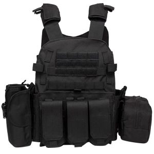 Nylon Tactical Vest MC Camo