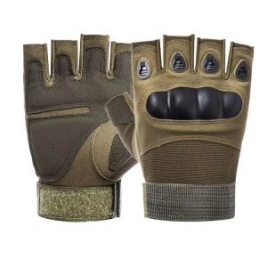 Tactical Hard Knuckle Half finger Gloves